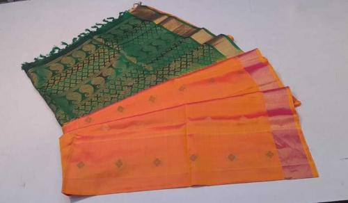 SOFT SILK SAREE WITH BLOUSE